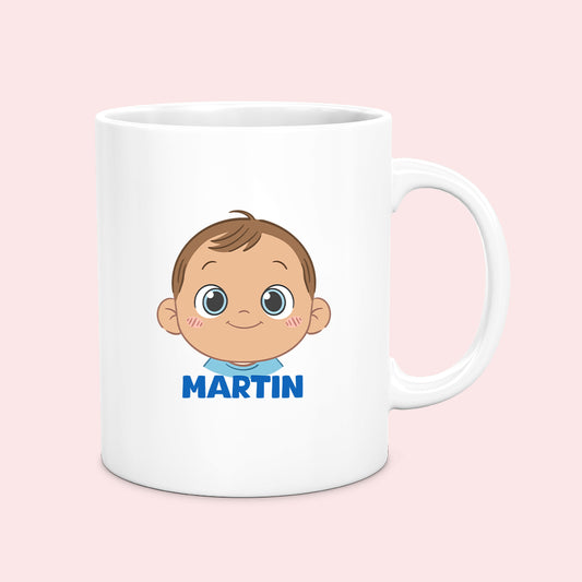 Illustration de mug personnalisé