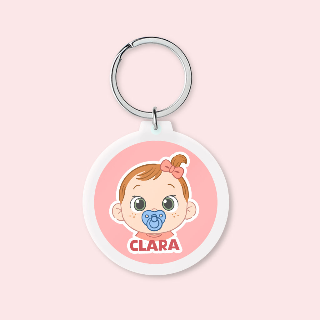 Illustration de porte-clé personnalisé